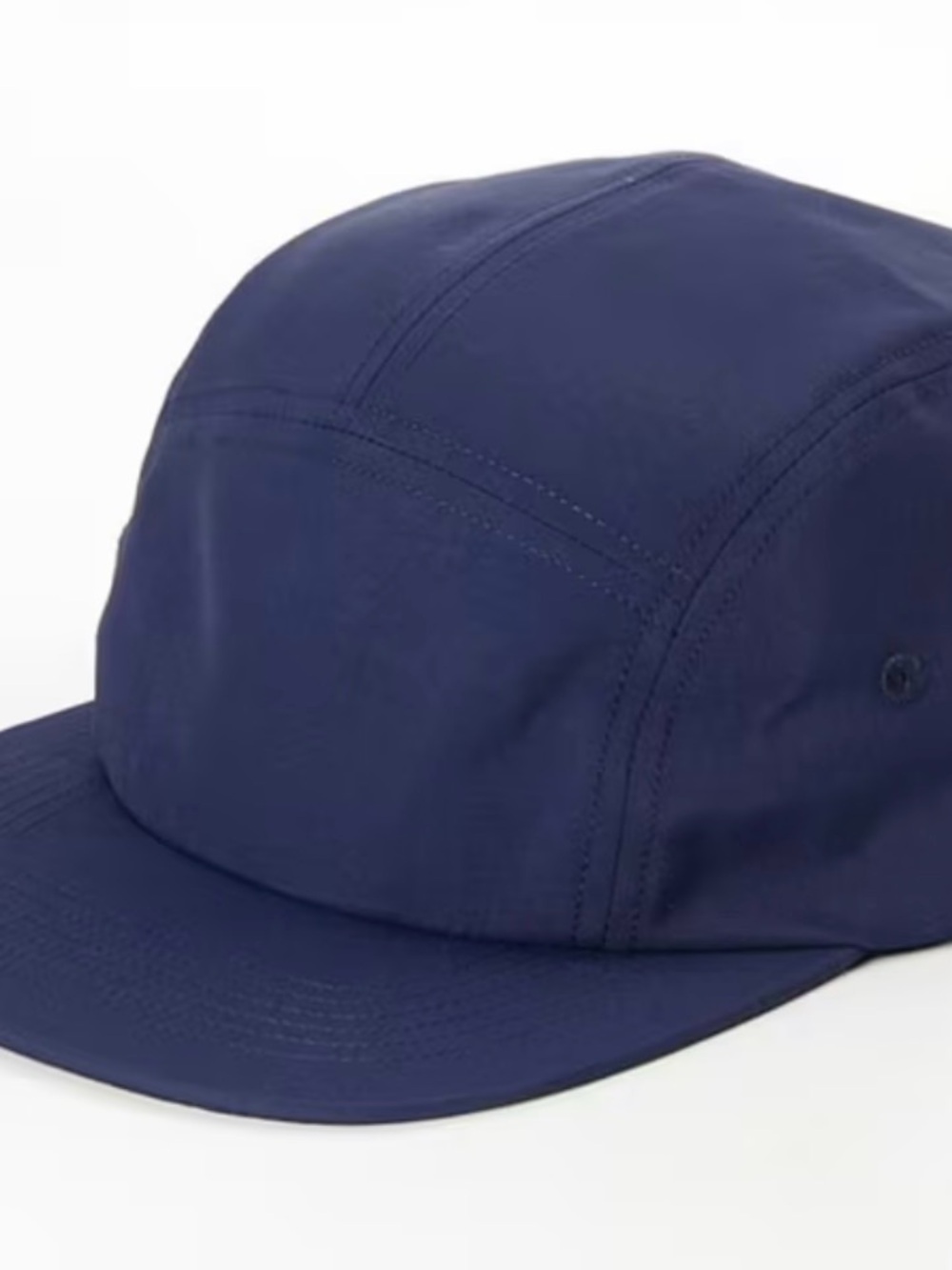 Men's Navy Cap - Lightweight Five-Panel Hat